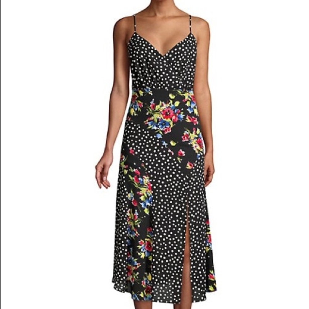 LIKELY Saige Mixed Print Maxi Dress